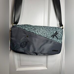 Chala Dragonfly Messenger Bag NWT